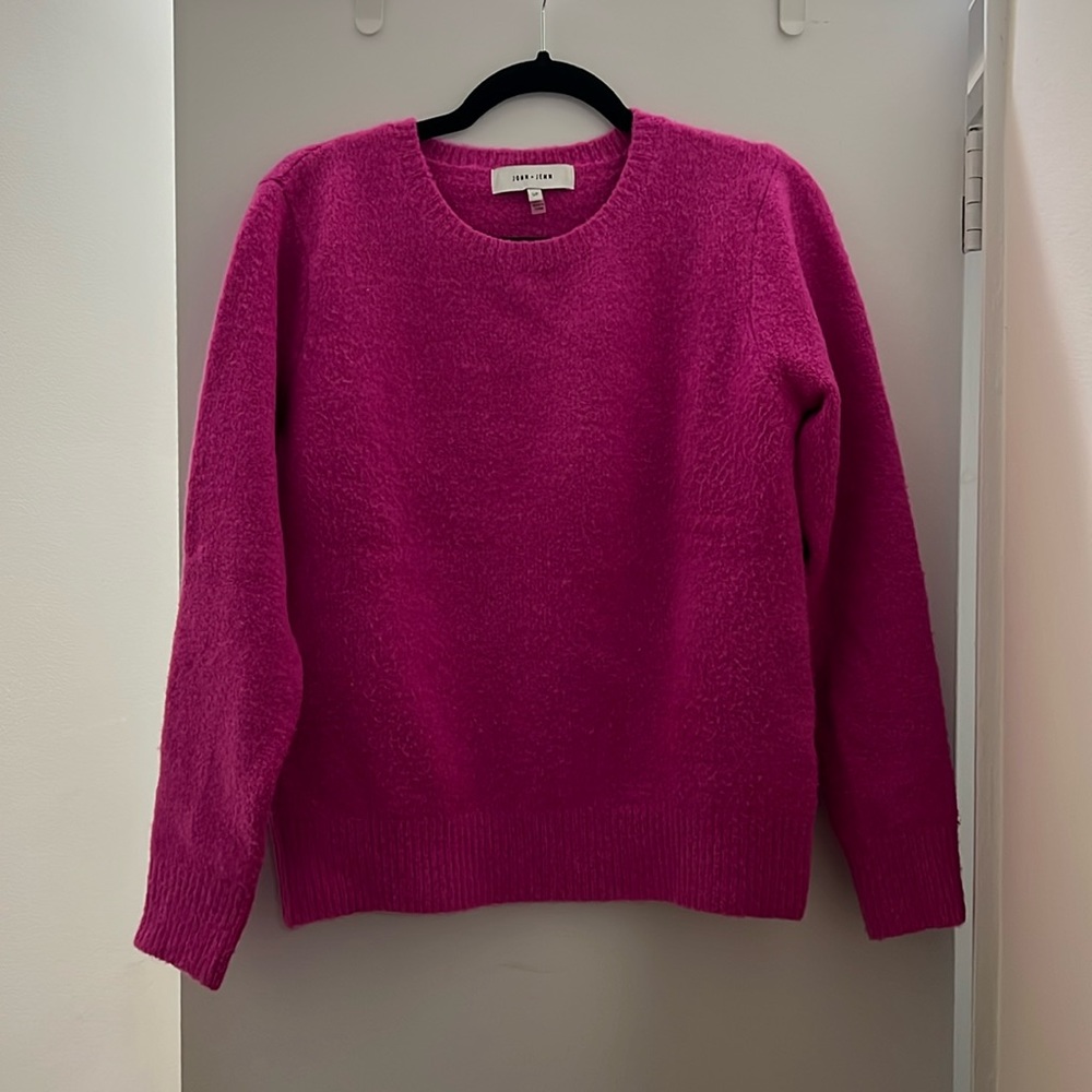 John & Jenn Pink Sweater